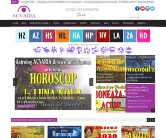 Acvaria.com(Horoscop by ACVARIA) Screenshot