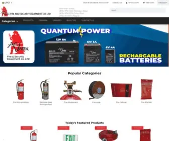 Acvarkfireequipment.com(Fire equipment and service) Screenshot