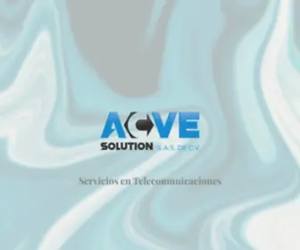 Acve.com.mx(ACVE Solutions) Screenshot