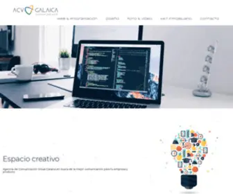 Acvgalaica.com(Comunicar para crecer) Screenshot