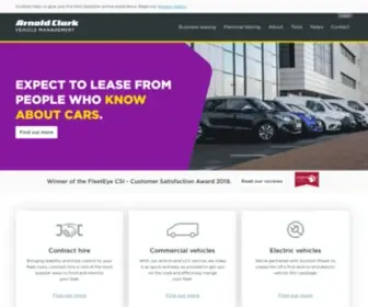 ACVM.com(Arnold Clark Vehicle Management) Screenshot