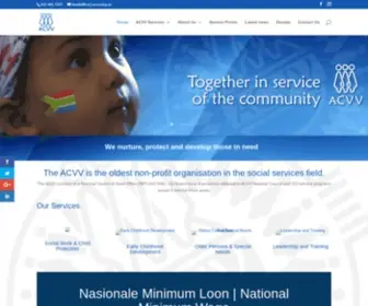 ACVV.org.za(ACVV South Africa) Screenshot