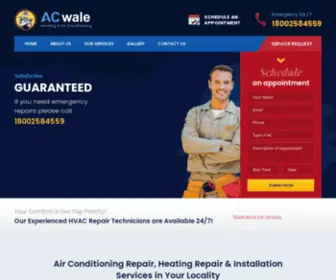 Acwale.co.in(AC installation) Screenshot