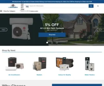 Acwholesalers.com(AC Wholesalers Goodman Air Conditioner Home Heating & Air Conditioning) Screenshot