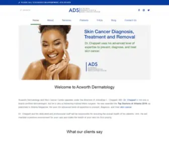 Acworthderm.com(Acworth Dermatology) Screenshot