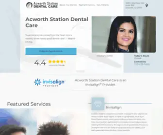 Acworthstationdentalcare.com(West Hampton Dental Care) Screenshot