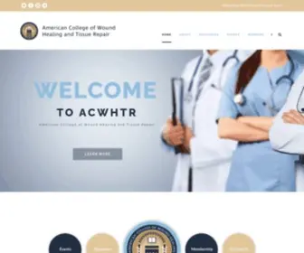 Acwound.org(Acwound) Screenshot