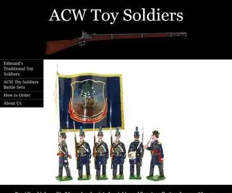 Acwtoysoldiers.com(ACW Toy Soldiers) Screenshot