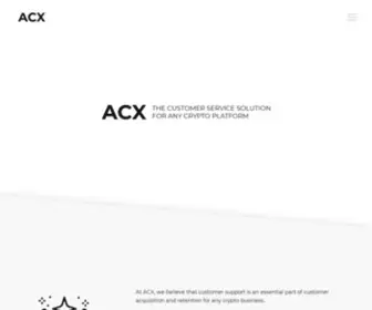 Acxinternational.com(ACX) Screenshot