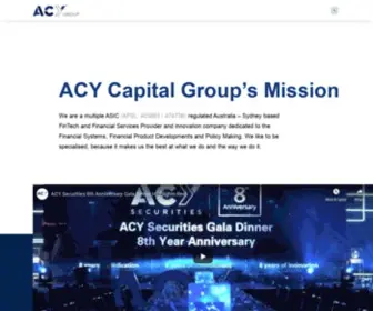 Acy.com(ACY Securities) Screenshot