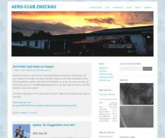 ACZ.de(Aero-Club Zwickau) Screenshot