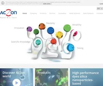 Aczonpharma.com(Fluorescent Probes and Colorimetric Probes) Screenshot