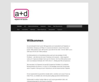 AD-Arztbedarf.de(Hygiene mit System) Screenshot