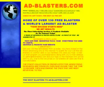 AD-Blasters.com(ad blasters) Screenshot