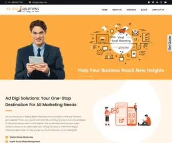 AD-Digi.com(Ad Digi Solutions) Screenshot