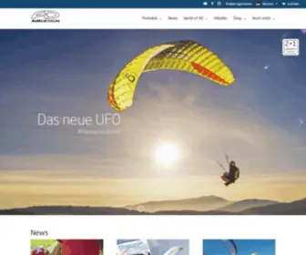 AD-Gliders.com(Gleitschirme und mehr) Screenshot