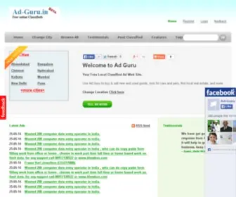 AD-Guru.in(Free Classifieds India) Screenshot