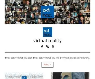 AD-Hoc-Productions.org(Virtual reality) Screenshot