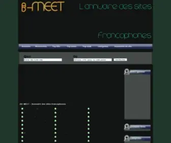 AD-Meet.com(Annuaire des sites francophones) Screenshot