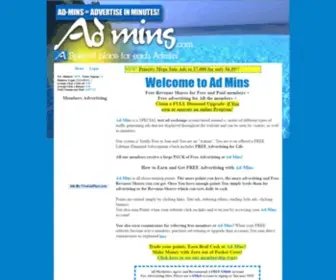 AD-Mins.com(Site Temporarily Offline) Screenshot