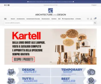 AD-On-Line-Store.com(AdOnlineStore 8000 Prodotti di Design e Spedizione Gratuita) Screenshot