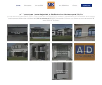 AD-Ouvertures.fr(10 rue du colisé) Screenshot