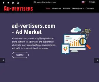 AD-Vertisers.com(Home) Screenshot