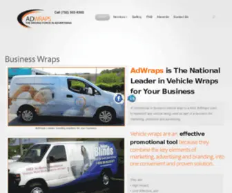 AD-Wraps.com(Mobile event marketing) Screenshot