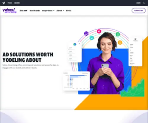 AD.com(Yahoo Advertising) Screenshot