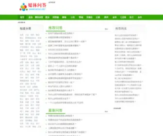 AD163.net(中国广告媒体问答网) Screenshot