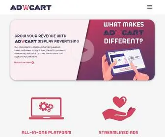 AD2Cart.com(Create Banner Ads & Display Ads) Screenshot