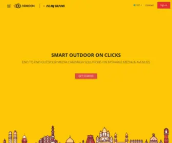 AD8OOh.com(Best Outdoor Media Advertising Platform) Screenshot