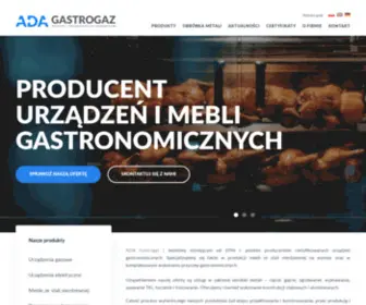 Ada-Gastrogaz.com.pl(ADA Gastrogaz) Screenshot