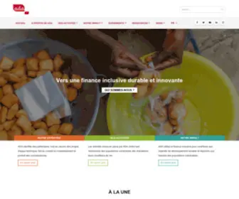 Ada-Microfinance.org(ADA) Screenshot