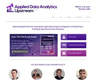 Ada-Upstream.com(Applied Data Analytics Upstream) Screenshot