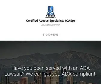 Adaaccessconsultants.com(Serving Southern CA) Screenshot