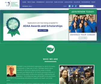 Adaausa.org(ADAA) Screenshot