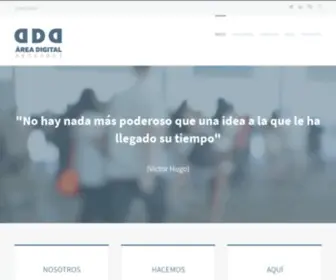 Adabogados.net(ÁREA DIGITAL ABOGADOS) Screenshot