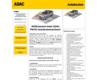 Adac-Autokosten.de(Dokument verschoben) Screenshot