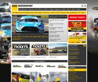 Adac-Motorsport.de(ADAC Motorsport) Screenshot