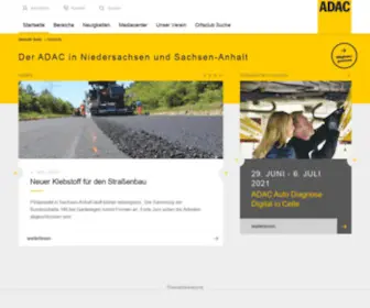 Adac-Ortsclubs.de(ADAC Niedersachsen/Sachsen) Screenshot