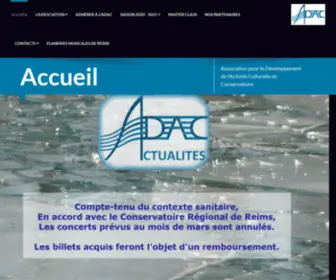 Adac-Reims.fr(Adac Reims) Screenshot