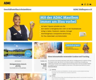 Adac-Suedbayern.de(ADAC) Screenshot