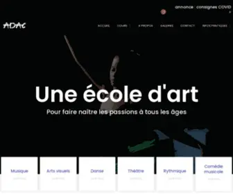 Adac.me(Académie Des Arts Créatifs) Screenshot