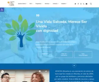 Adaceaalicante.org(Adacea Alicante) Screenshot