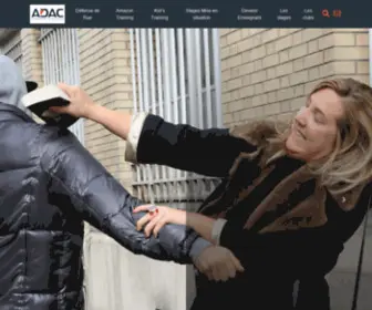 AdacFrance.com(L'Académie des Arts de Combat (ADAC)) Screenshot