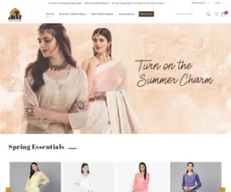 Adachikan.com(Shop for Authentic Lucknow Chikan) Screenshot
