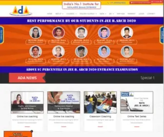 Adaclasses.com(Architecture Design Academy in Delhi) Screenshot