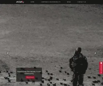 Ada.com.au(Australian Defence Apparel) Screenshot