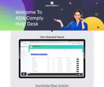 Adacomply.io(Accessibility Compliance Platform) Screenshot